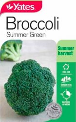 BROCCOLI SUMMER GREEN SEED PACKET