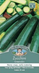 ZUCCHINI GREENSKIN SEED PACKET