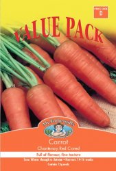 CARROT CHANTENAY RED CORED SEED PACKET