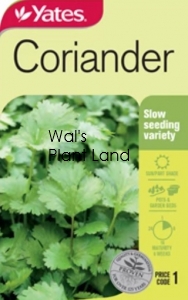 CORIANDER NZ SEED PACKET