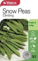 PEAS SNOW NZ SEED PACKET