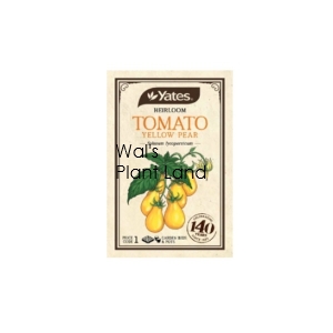 HEIRLOOM TOMATO YELLOW PEAR SEED PACKET