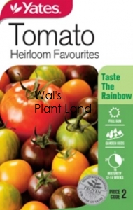 TOMATO HEIRLOOM MIXED NZ SEED PACKET