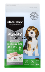 B/HWK PUPPY MED BR LAMB & RICE 3KG