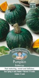 PUMPKIN BUTTERCUP SEED PACKET