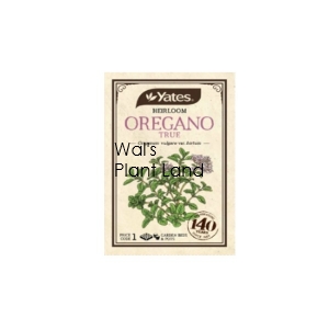 HEIRLOOM OREGANO TRUE SEED PACKET