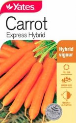 CARROT EXPRESS HYBRID NZ SEED PACKET