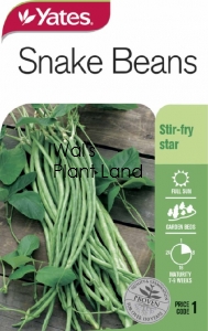 BEAN SNAKE NZ SEED PACKET