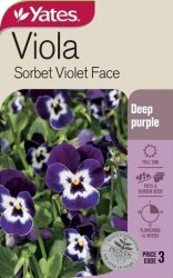 VIOLA SORBET VIOLET FACE NZ SEED PACKET