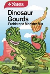 GOURDS DINOSAUR MIX NZ SEED PACKET