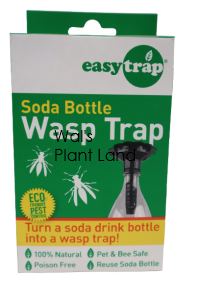 Easy TRAP Soda Bottle Wasp Trap - Top Mounted