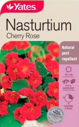 NASTURTIUM CHERRY ROSE SEED PACKET