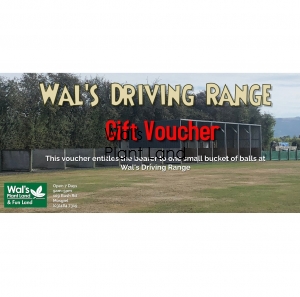 DRIVING RANGE GIFT VOUCHER -SMALL BUCKET