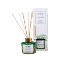 ABUNDANCE SANDALWOOD REED DIFFUSER WITH JADE CRYSTAL ENERGY