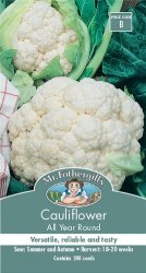 CAULIFLOWER ALL YEAR SEED PACKET