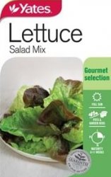 LETTUCE SALAD MIX SEED PACKET