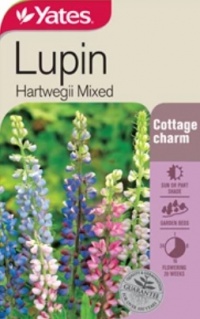 LUPINS HARTWEGEII NZ SEED PACKET