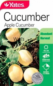 CUCUMBER CRYSTAL APPLE SEED PACKET