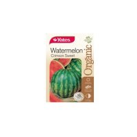 WATERMELON ORGANIC CRIMSON SWEET SEED PACKET