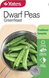 PEAS GREENFEAST NZ SEED PACKET