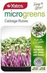 MICROGREEN CABBAGE RUBIES PKT SEED PACKET