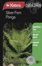 NATIVE PONGA FERN SEED PACKET