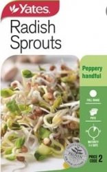 RADISH SPROUTS NZ SEED PACKET