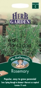 ROSEMARY SEED PACKET