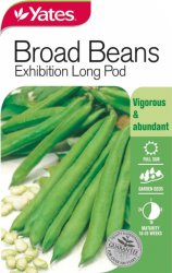 BROAD BEANS EXHIBITION NZ SEED PACKET