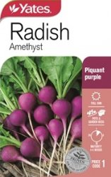 RADISH AMETHYST NZ SEED PACKET