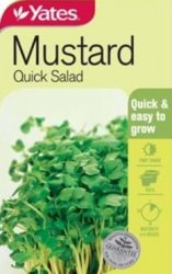 MUSTARD QUICK SALAD NZ SEED PACKET