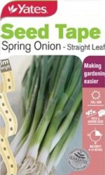 SEED TAPE SPRING ONION SEED PACKET