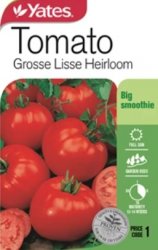 TOMATO GROSSE LISSE NZ SEED PACKET