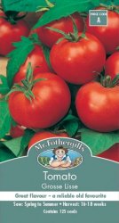 TOMATO GROSSE LISSE SEED PACKET