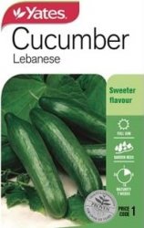 CUCUMBER LEBANESE SEED PACKET