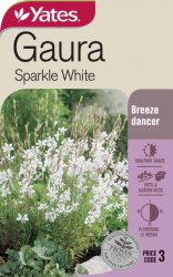 GAURA SPARKLE WHITE NZ SEED PACKET