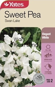 SWEET PEA SWAN LAKE NZ SEED PACKET