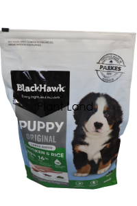 B/HWK PUPPY LGE BR CHICKEN & RICE 10KG