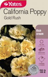 CALIFORNIA POPPY GOLD RUSH SEED PACKET