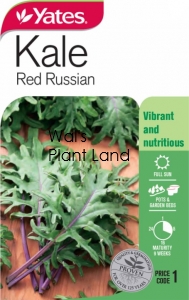 KALE RED RUSSIAN SEED PACKET