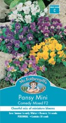 PANSY MINI COMEDY SEED PACKET