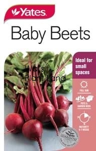 BEETS BABY SPACESAVER NZ SEED PACKET