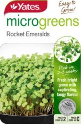 MICROGREEN ROCKET SEED PACKET