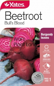 BEETROOT BULLS BLOOD NZ SEED PACKET