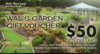 Wal's Voucher_ Garden Gift Voucher $50