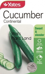 CUCUMBER CONTINENTAL SEED PACKET