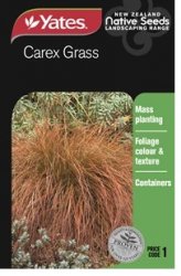 NATIVE CAREX GRASS SEED PACKET