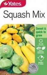 SQUASH SWEET AND KWIK MIX SEED PACKET