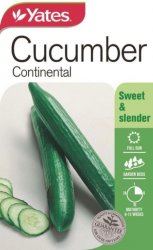 CUCUMBER CONTINENTAL SEED PACKET