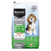 B/HWK PUPPY LGE BR CHICKEN & RICE 20KG